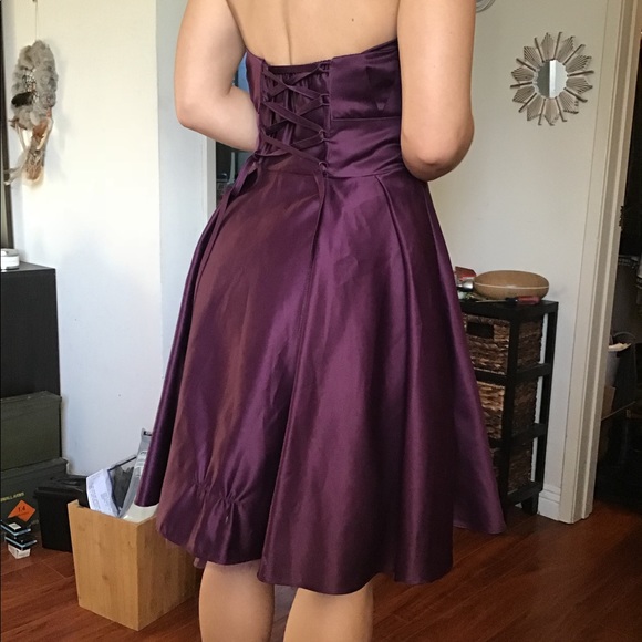 Landy Bridal Strapless Evening Dress - Picture 4 of 5